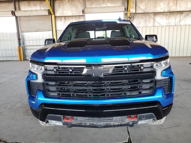 3GCUDFED2NG623272 - 2022 CHEVROLET SILVERADO K1500 LT TRAIL BOSS BLUE photo 5