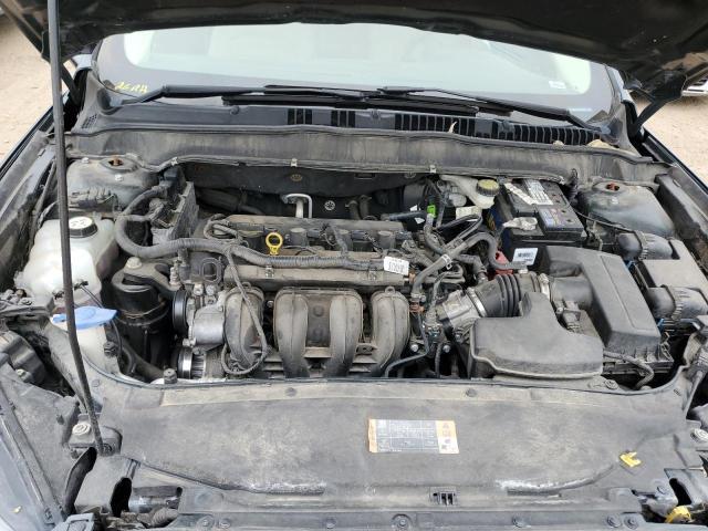 1FA6P0H72G5101888 - 2016 FORD FUSION SE GRAY photo 11