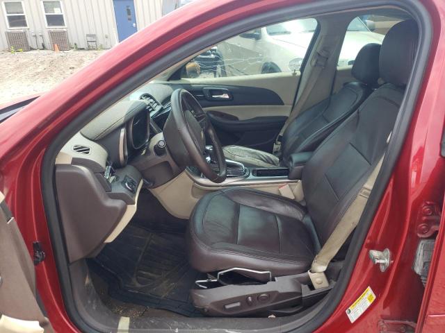 1G11G5SXXDF195379 - 2013 CHEVROLET MALIBU 3LT წითელი ფოტო 7