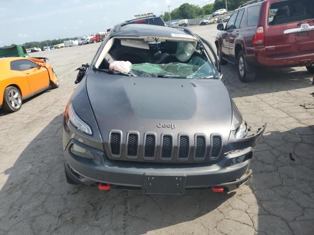 1C4PJMBX9JD502853 - 2018 JEEP CHEROKEE TRAILHAWK GRAY photo 5