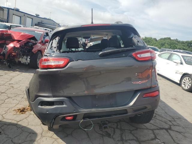 1C4PJMBX9JD502853 - 2018 JEEP CHEROKEE TRAILHAWK GRAY photo 6