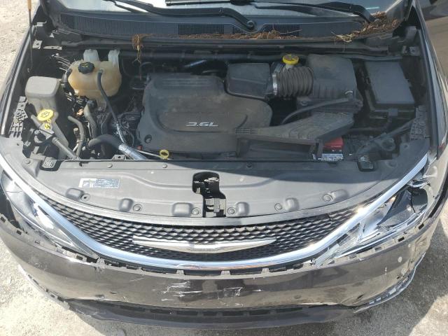 2C4RC1EG2HR622501 - 2017 CHRYSLER PACIFICA TOURING L PLUS BLACK photo 12