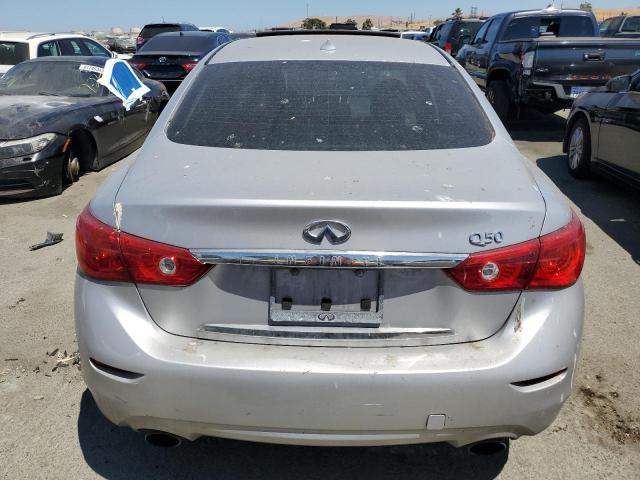 JN1BV7AP5FM342322 - 2015 INFINITI Q50 BASE SILVER photo 6