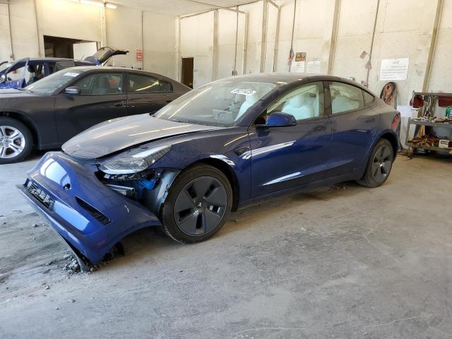 5YJ3E1EA0PF494572 - 2023 TESLA MODEL 3 BLUE photo 1