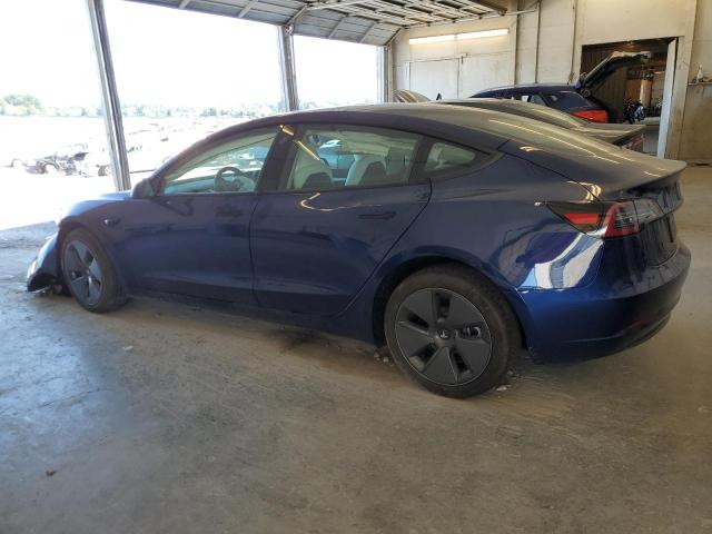 5YJ3E1EA0PF494572 - 2023 TESLA MODEL 3 BLUE photo 2