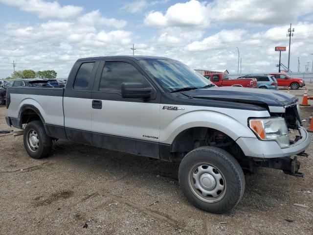 1FTEX1EW0AKE64660 - 2010 FORD F150 SUPER CAB BLACK photo 4