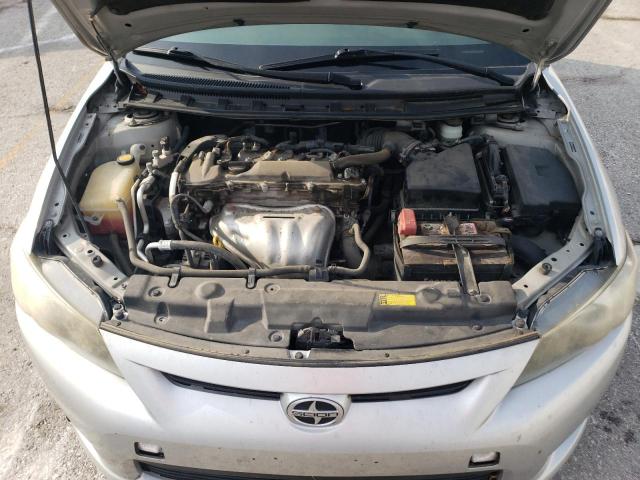 JTKJF5C76C3040068 - 2012 TOYOTA SCION TC ვერცხლისფერი ფოტო 11