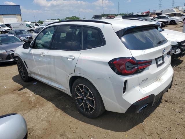 5UX53DP00N9M34267 - 2022 BMW X3 XDRIVE30I WHITE photo 2