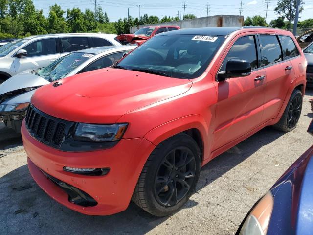 1C4RJFDJ1EC551067 - 2014 JEEP GR CHEROKE SRT-8 RED photo 1