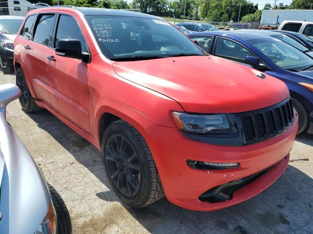 1C4RJFDJ1EC551067 - 2014 JEEP GR CHEROKE SRT-8 RED photo 4