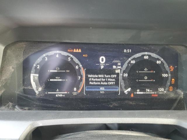 3TMLB5JN3RM009462 - 2024 TOYOTA TACOMA DOUBLE CAB 灰色 照片 9