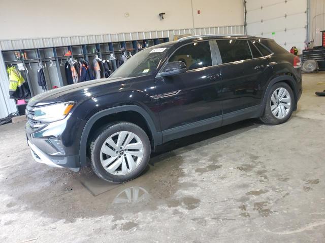 1V2KE2CA2NC205009 - 2022 VOLKSWAGEN ATLAS CROS SE BLACK photo 1