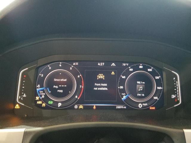 1V2KE2CA2NC205009 - 2022 VOLKSWAGEN ATLAS CROS SE BLACK photo 9