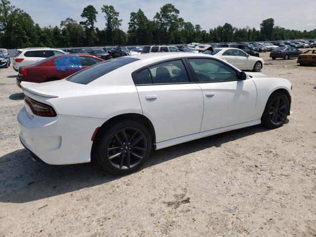 2C3CDXHG8KH677991 - 2019 DODGE CHARGER GT WHITE photo 3