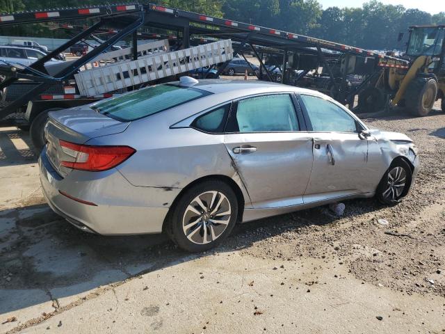 1HGCV3F10MA014496 - 2021 HONDA ACCORD HYBRID SILVER photo 3