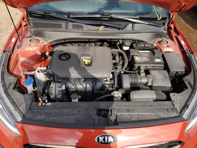 3KPF34AD2ME283802 - 2021 KIA FORTE GT LINE ORANGE photo 11