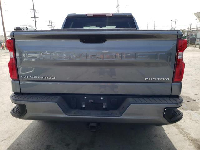 3GCPWBEK7LG370106 - 2020 CHEVROLET SILVERADO C1500 CUSTOM GRAY photo 6