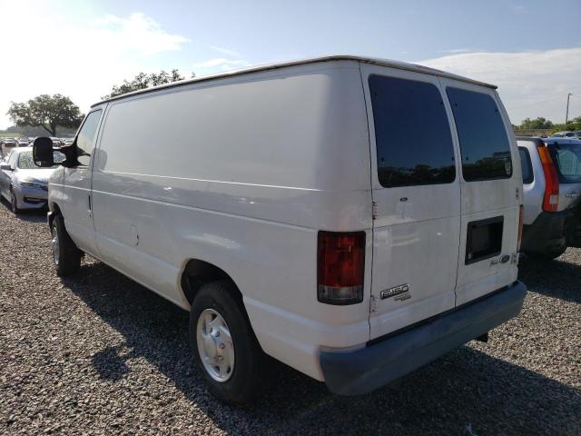 1FTNE1EW2BDA39758 - 2011 FORD ECONOLINE E150 VAN WHITE photo 2