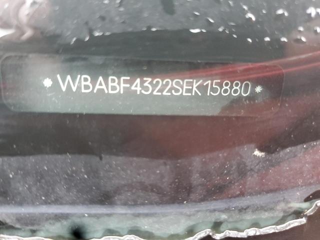 WBABF4322SEK15880 - 1995 BMW 325 IS AUTOMATIC RED photo 12