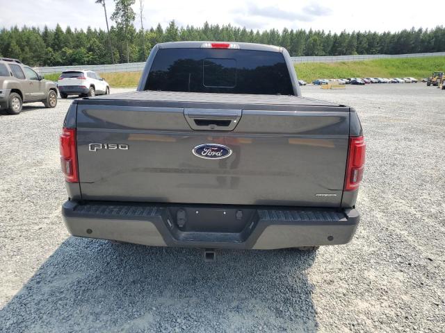 1FTEW1EFXFKF09159 - 2015 FORD F150 SUPERCREW GRAY photo 6