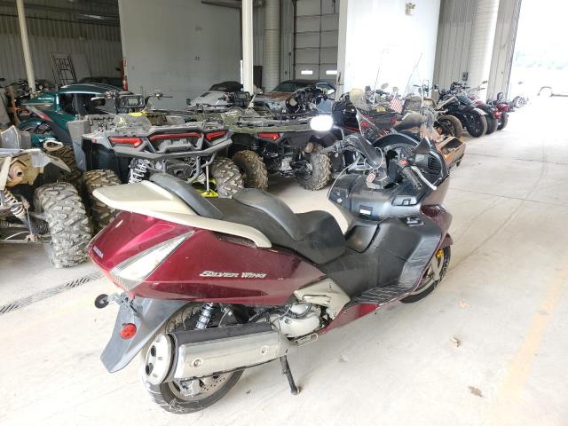 JH2PF01199K700676 - 2009 HONDA FSC600 D BURGUNDY photo 4