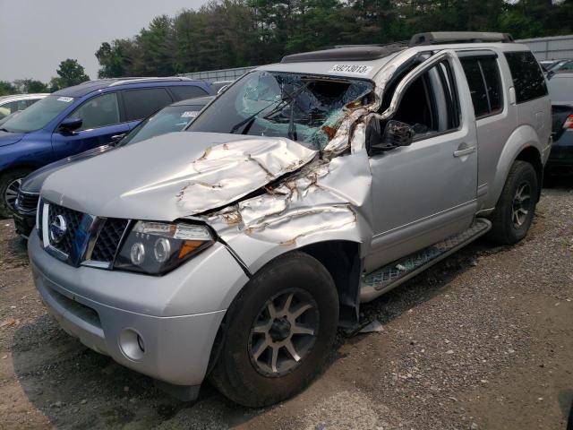 5N1AR18W75C780010 - 2005 NISSAN PATHFINDER LE SILVER photo 1