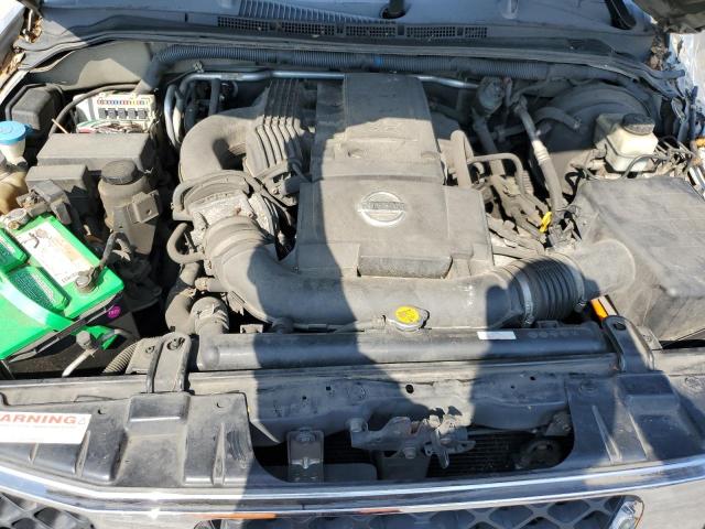 5N1AR18W75C780010 - 2005 NISSAN PATHFINDER LE SILVER photo 12