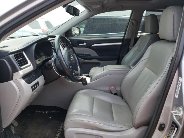 5TDJKRFH9FS107344 - 2015 TOYOTA HIGHLANDER XLE Արծաթագույն լուսանկար 7