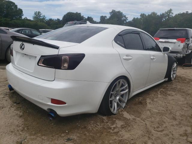 JTHBF5C24B5150506 - 2011 LEXUS IS 250 WHITE photo 3