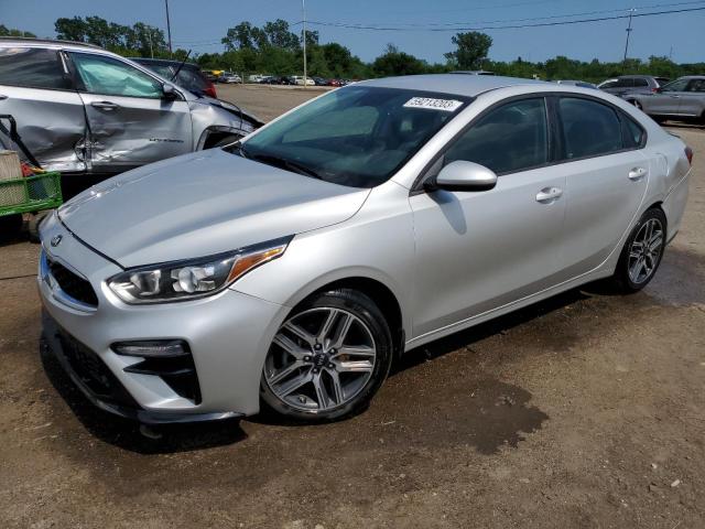 3KPF34AD8KE066445 - 2019 KIA FORTE GT LINE SILVER photo 1