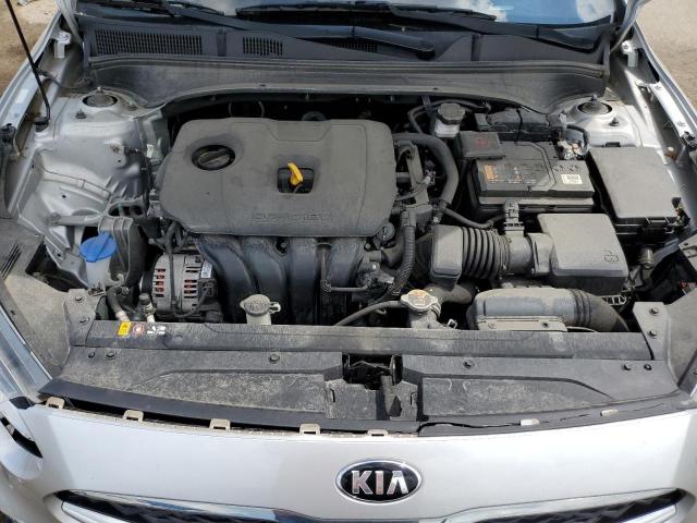 3KPF34AD8KE066445 - 2019 KIA FORTE GT LINE SILVER photo 11