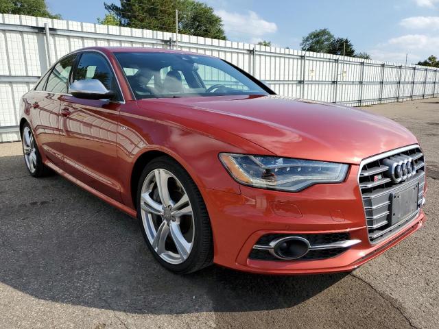 WAUJ2AFC1DN152249 - 2013 AUDI S6 ORANGE photo 1