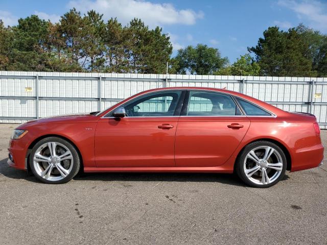 WAUJ2AFC1DN152249 - 2013 AUDI S6 ORANGE photo 2