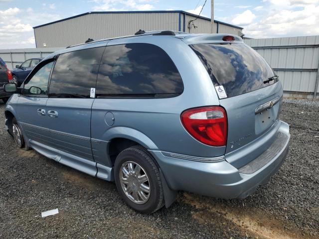 2C4GP64L35R534690 - 2005 CHRYSLER TOWN & COU LIMITED BLUE photo 2