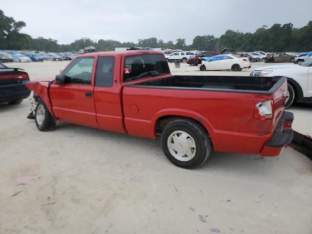 1GTCS19H538188624 - 2003 GMC SONOMA RED photo 2