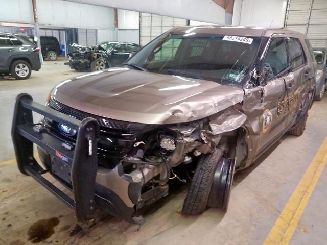 1FM5K8AR4EGA18443 - 2014 FORD EXPLORER POLICE INTERCEPTOR  photo 2