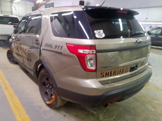1FM5K8AR4EGA18443 - 2014 FORD EXPLORER POLICE INTERCEPTOR  photo 3