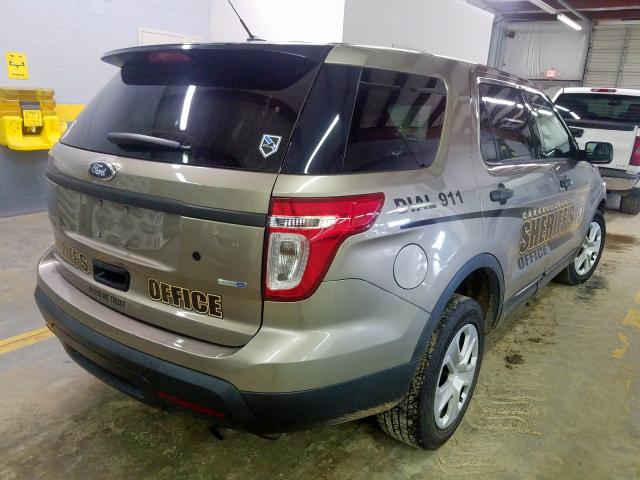 1FM5K8AR4EGA18443 - 2014 FORD EXPLORER POLICE INTERCEPTOR  photo 4