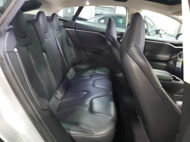 5YJSA1H15EFP51239 - 2014 TESLA MODEL S SILVER photo 10