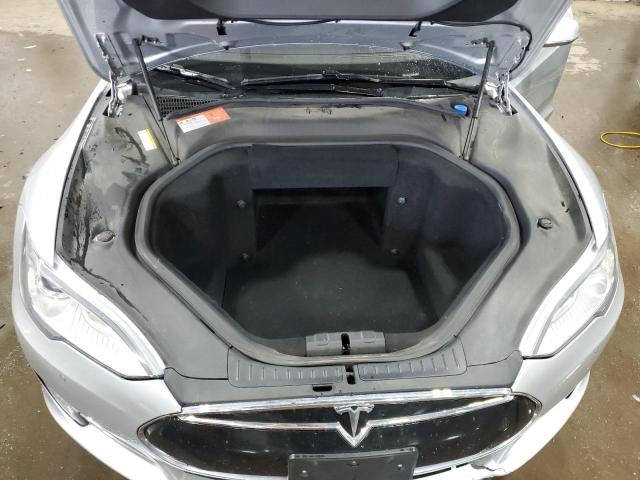 5YJSA1H15EFP51239 - 2014 TESLA MODEL S SILVER photo 11
