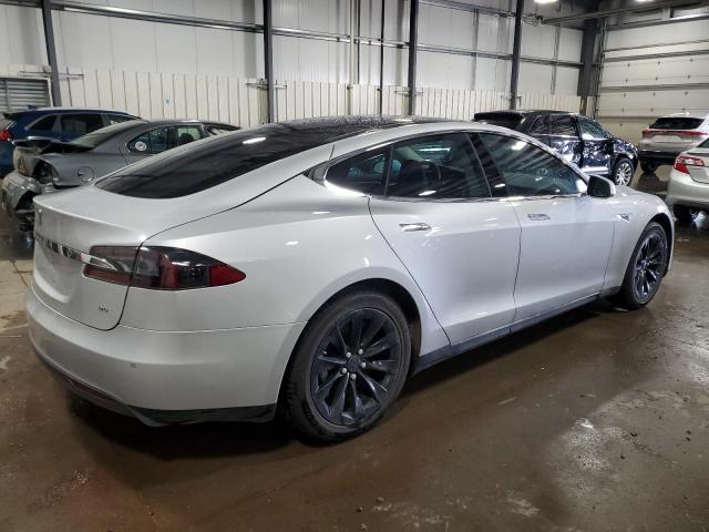 5YJSA1H15EFP51239 - 2014 TESLA MODEL S SILVER photo 3