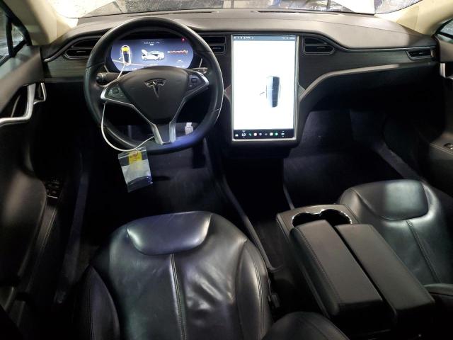 5YJSA1H15EFP51239 - 2014 TESLA MODEL S SILVER photo 8