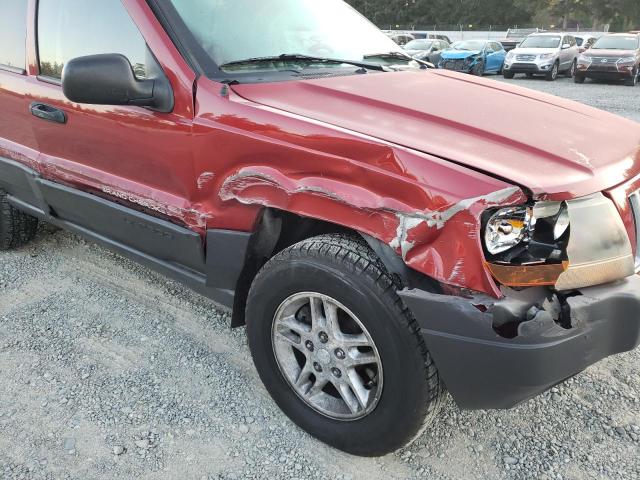 1J4GW48SX4C166342 - 2004 JEEP GRAND CHER LAREDO RED photo 9