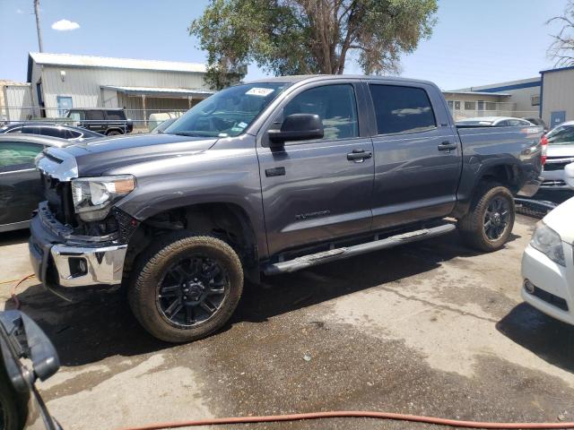 5TFDY5F19MX961135 - 2021 TOYOTA TUNDRA CREWMAX SR5 GRAY photo 1