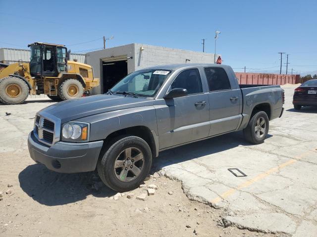 1D7HE28K37S182058 - 2007 DODGE DAKOTA QUAD GRAY photo 1