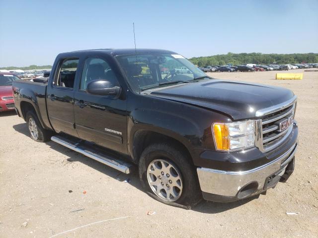 3GTP2WE28DG325518 - 2013 GMC SIERRA K1500 SLT BLACK photo 4