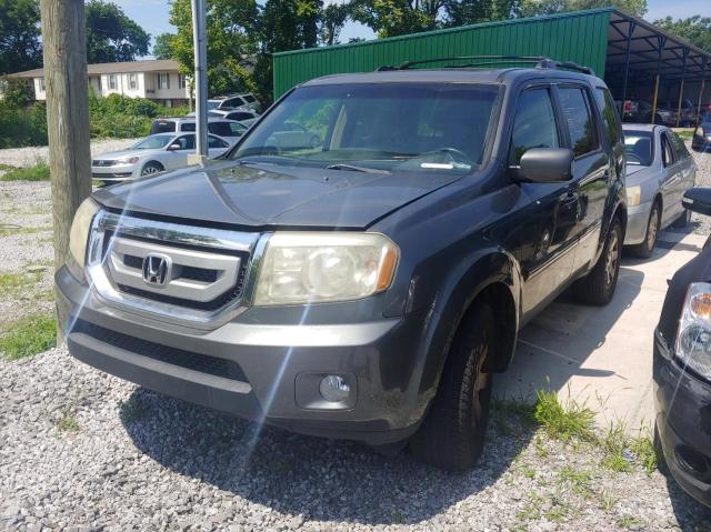 5FNYF38989B026138 - 2009 HONDA PILOT TOURING GRAY photo 2