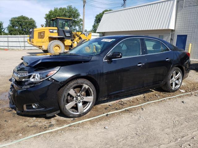 1G11J5SX3DF232256 - 2013 CHEVROLET MALIBU LTZ BLACK photo 1