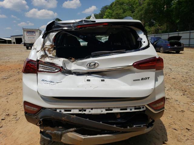 5NMS5CAA7KH095405 - 2019 HYUNDAI SANTA FE LIMITED WHITE photo 6