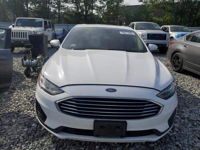 3FA6P0LU5KR279314 - 2019 FORD FUSION SE Білий фото 5